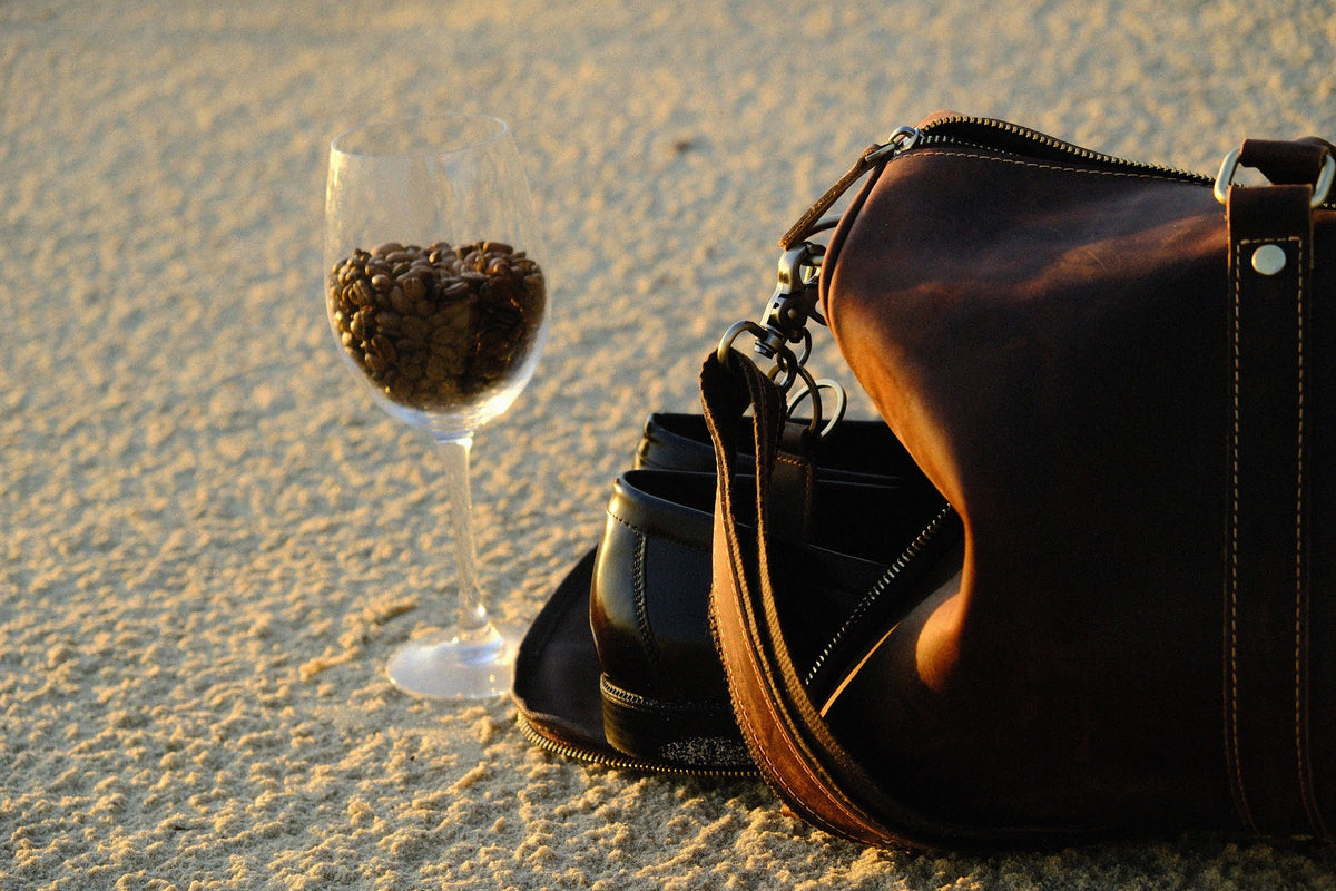 Dedicated shoe compartment in the COFFT Duffle Bag