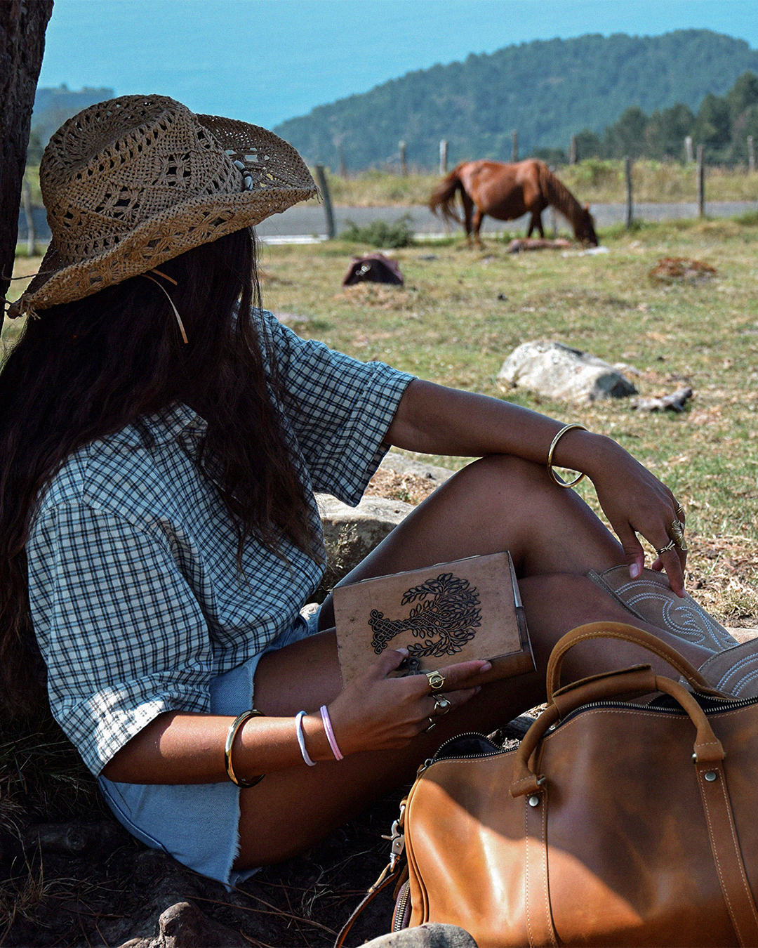 READING COWGIRL